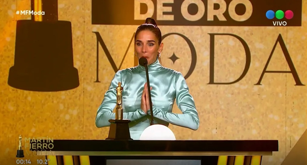 Juana Viale se llevó el Oro en los Martín Fierro de la Moda 2026